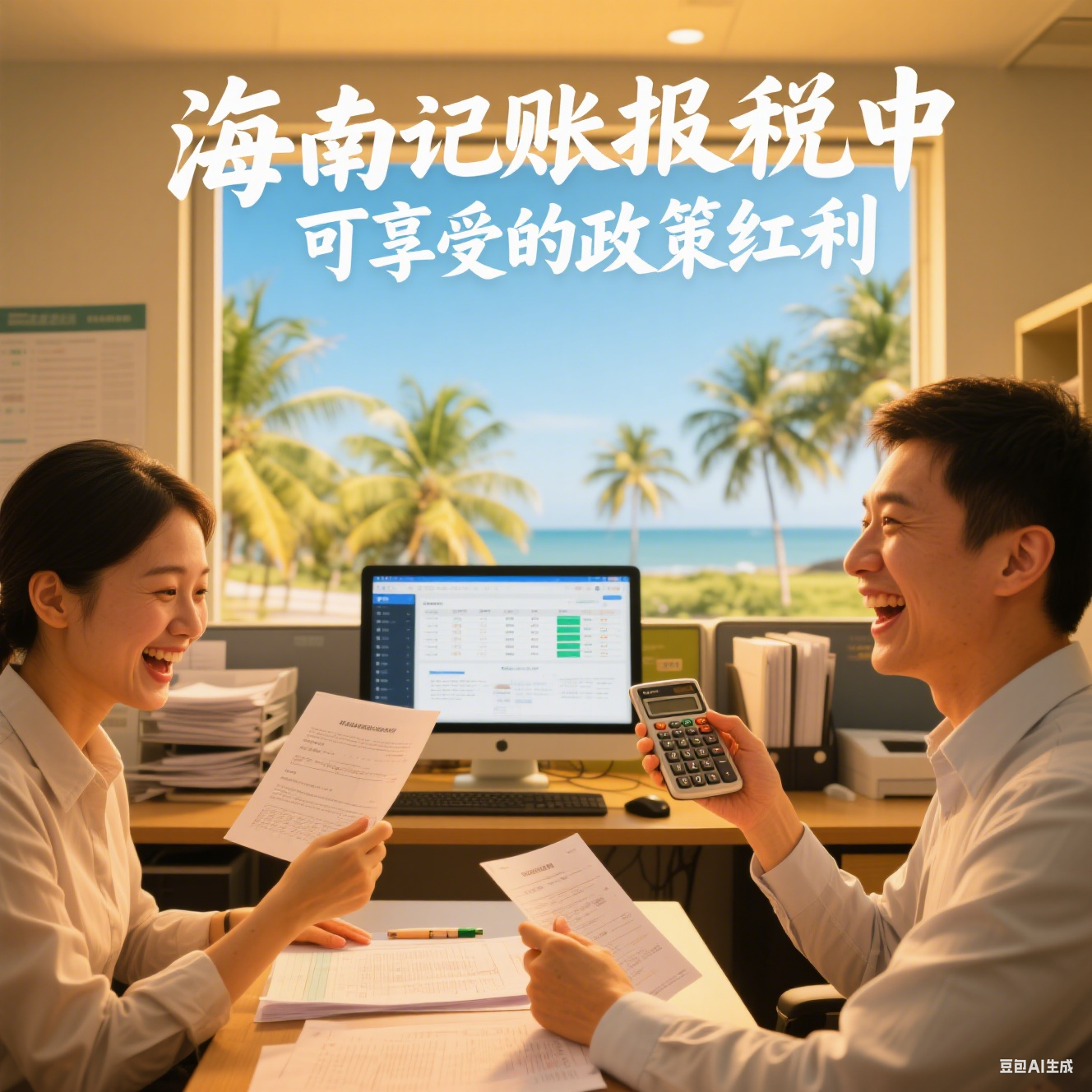 海南记账报税中可享受的政策红利